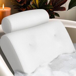Premium White Bath Pillow